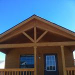 Crows Foot Gable Stained